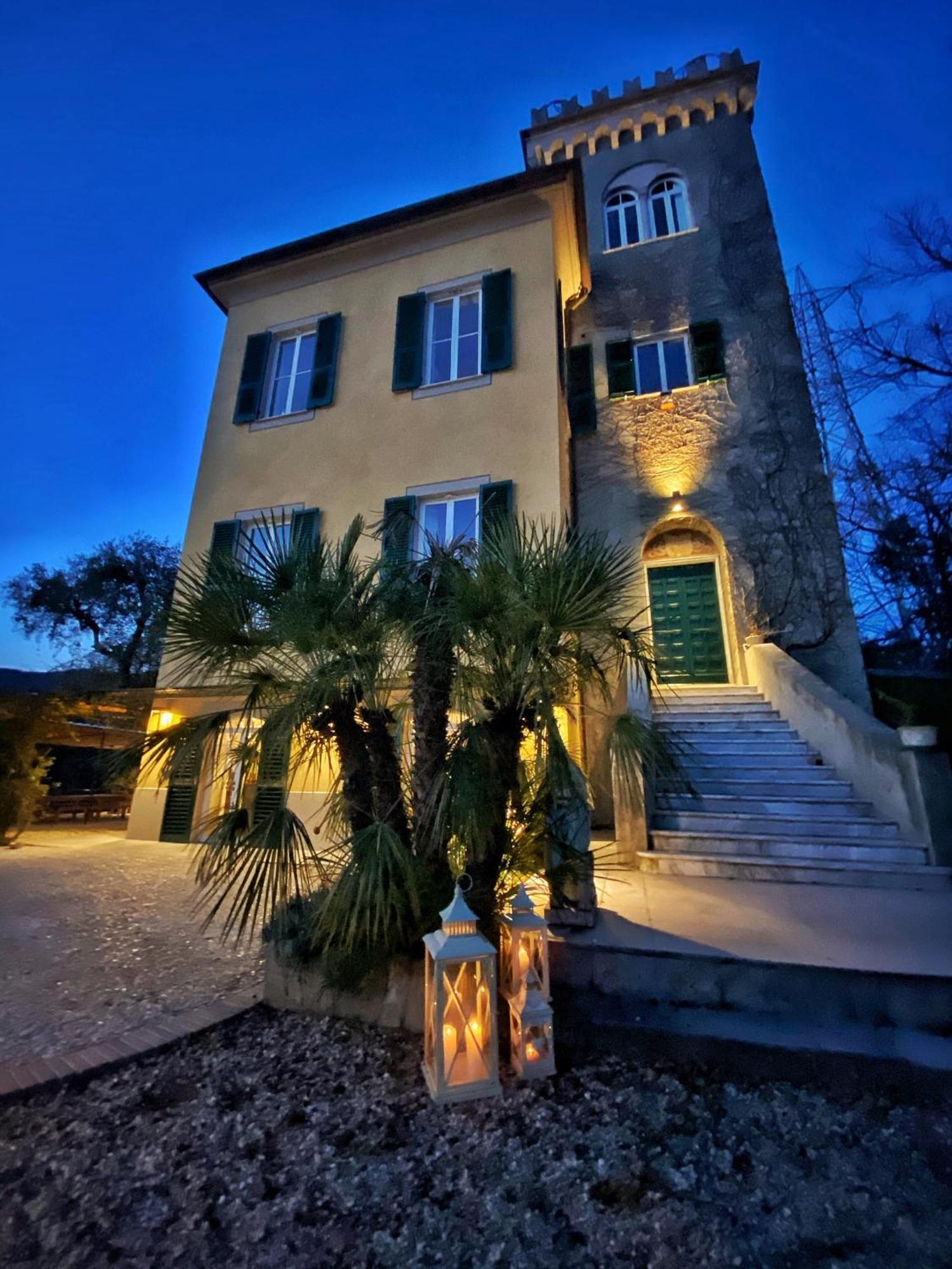 Torre Scribanti Villa Sestri Levante Buitenkant foto