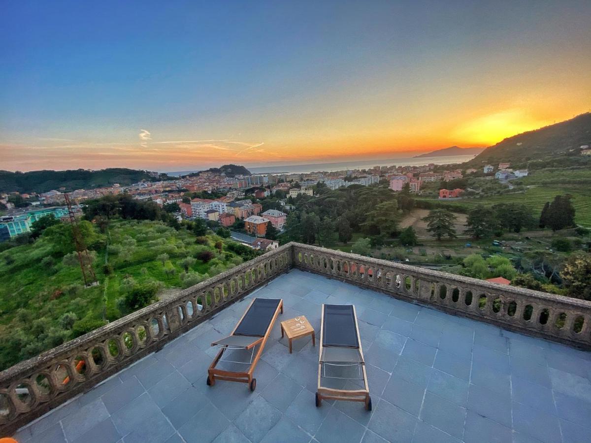 Torre Scribanti Villa Sestri Levante Buitenkant foto