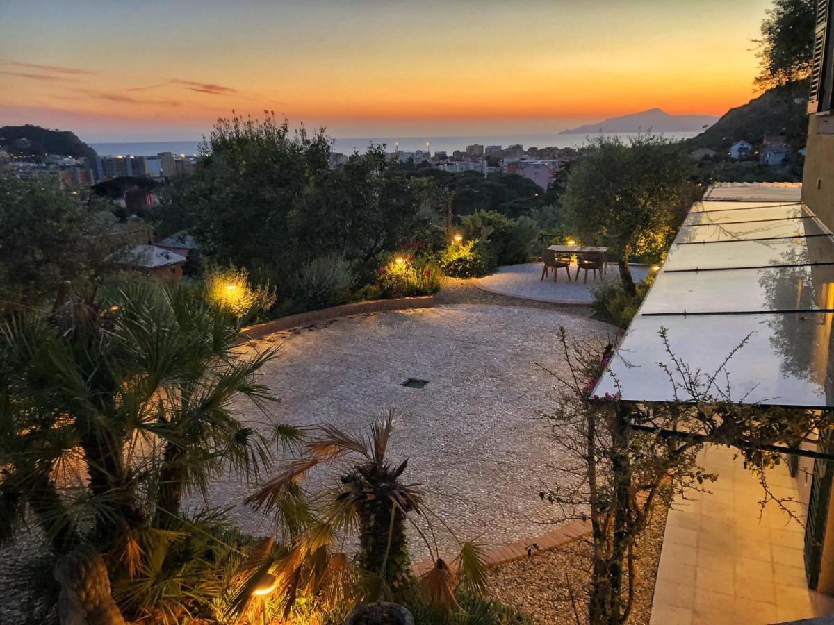 Torre Scribanti Villa Sestri Levante Buitenkant foto