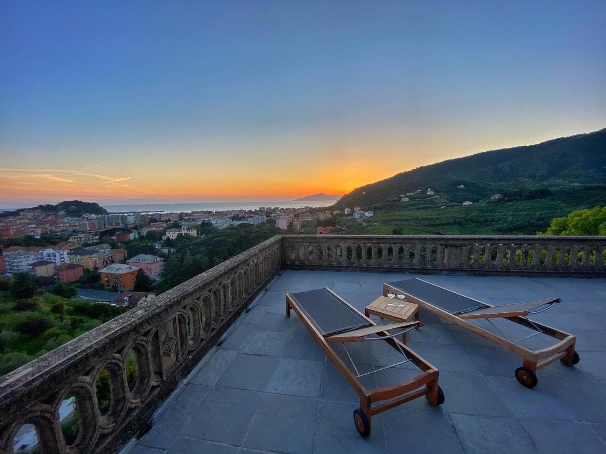 Torre Scribanti Villa Sestri Levante Buitenkant foto