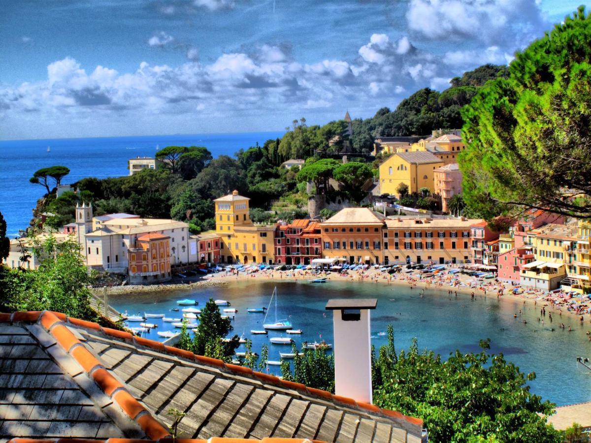 Torre Scribanti Villa Sestri Levante Buitenkant foto