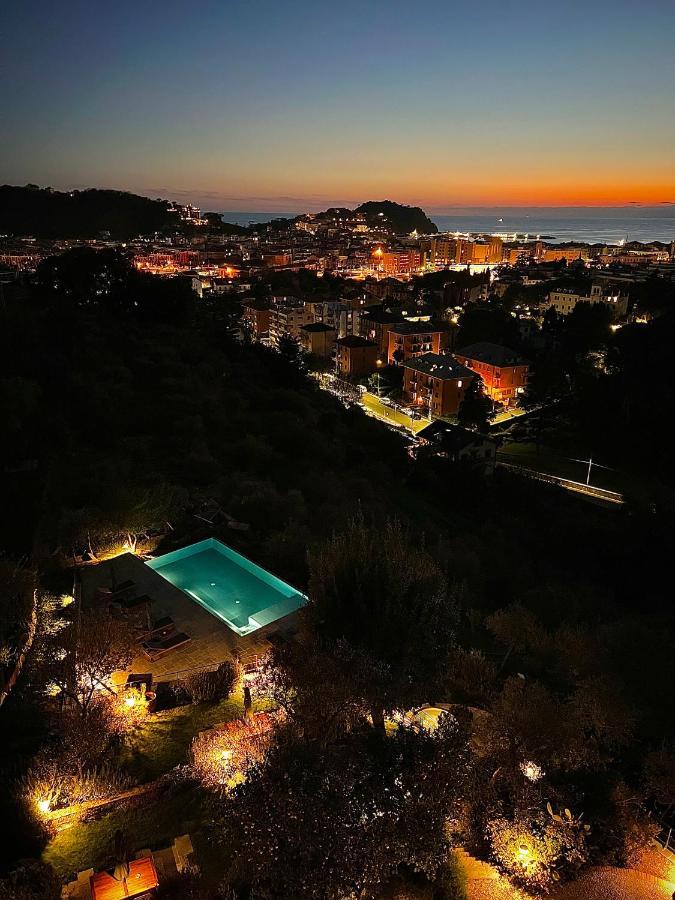 Torre Scribanti Villa Sestri Levante Buitenkant foto